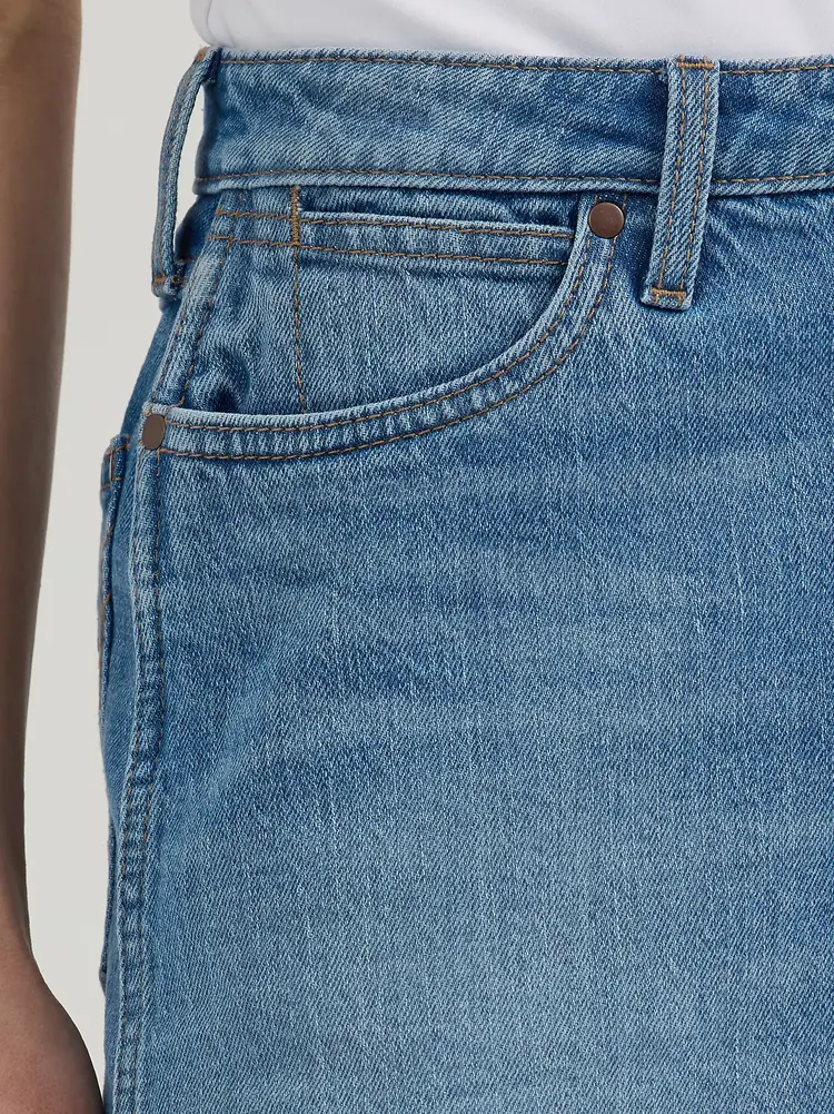 Wrangler Bailey High Rise Skirt River