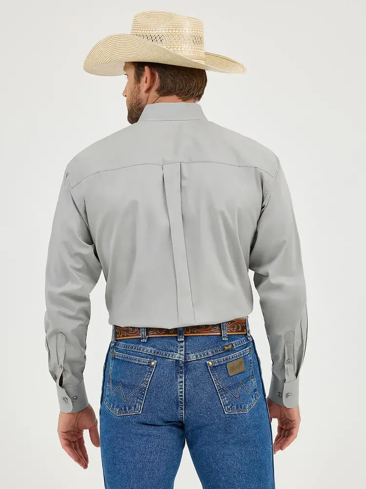 Wrangler George Strait Button Dove Grey