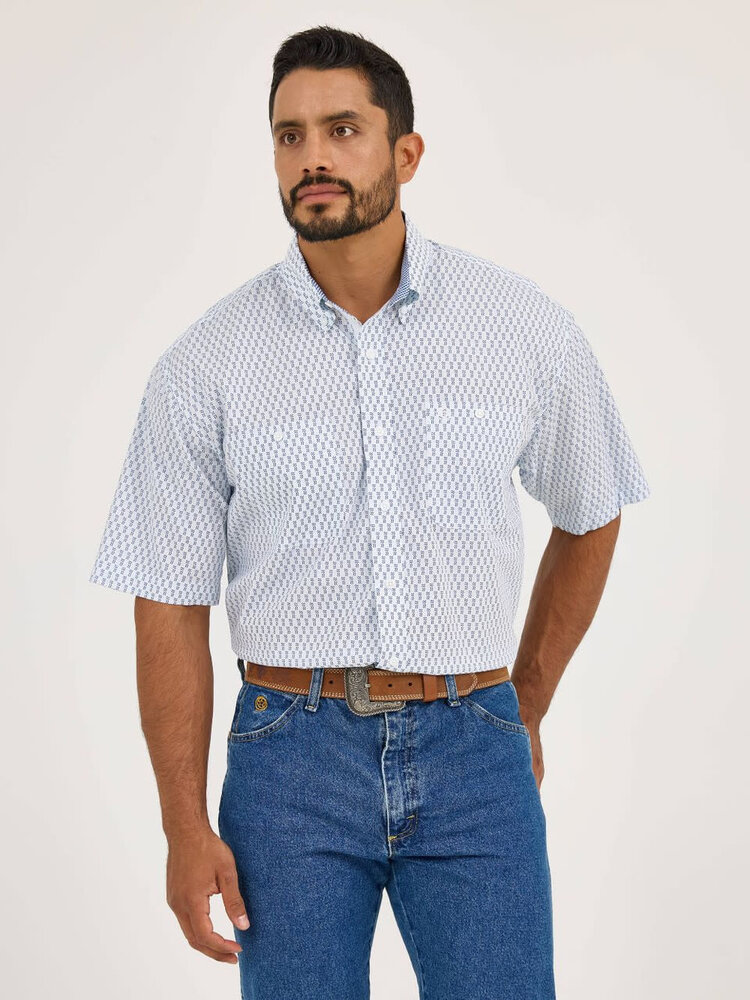 Wrangler George Strait Button Blue Ess