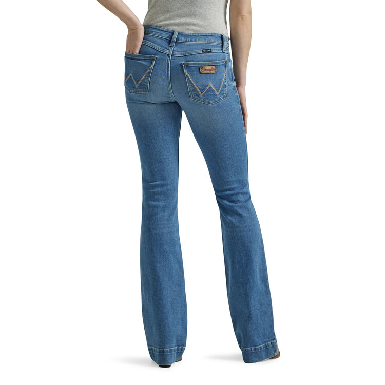 Wrangler Retro Mae Wide Leg Trouser Eva