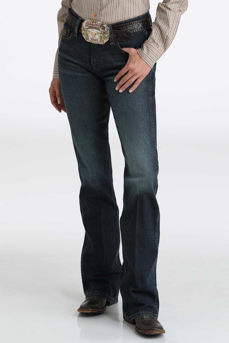 Cinch Classic Bootcut Modern Rise Slim Dark Stone