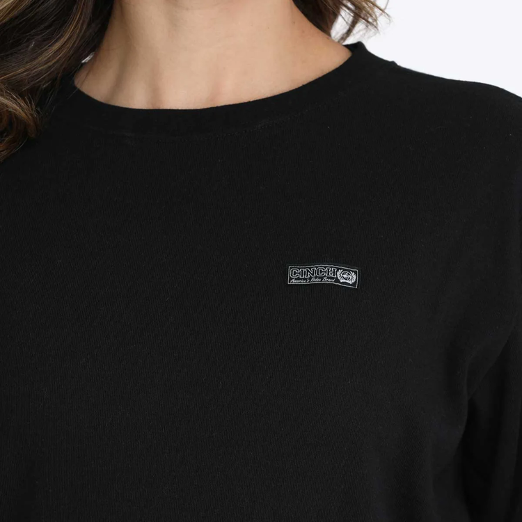 Cinch Simple Pullover Black