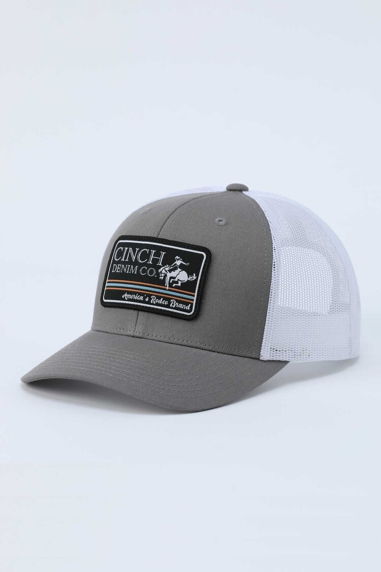 Cinch Denim Co Trucker Cap Grey