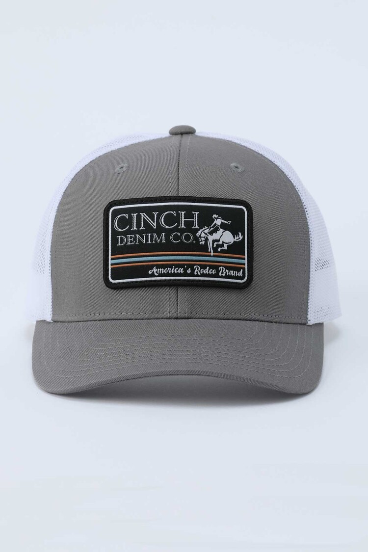 Cinch Denim Co Trucker Cap Grey