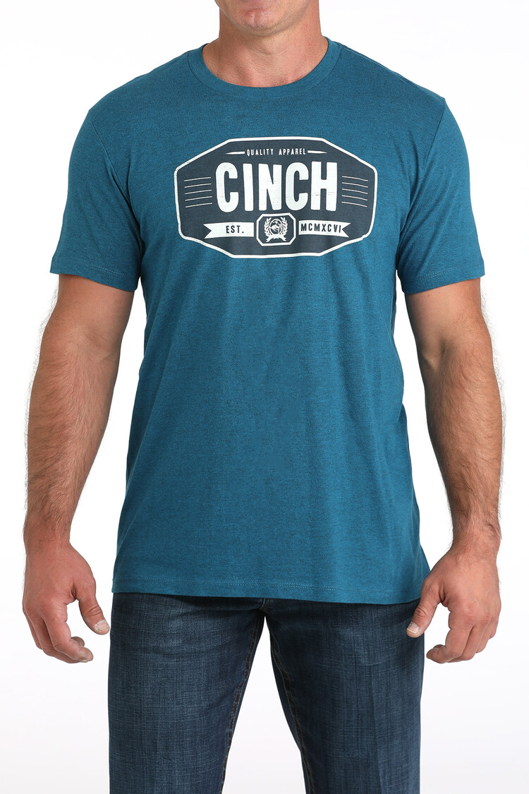 Cinch MCMXCVI Graphic Tee Teal