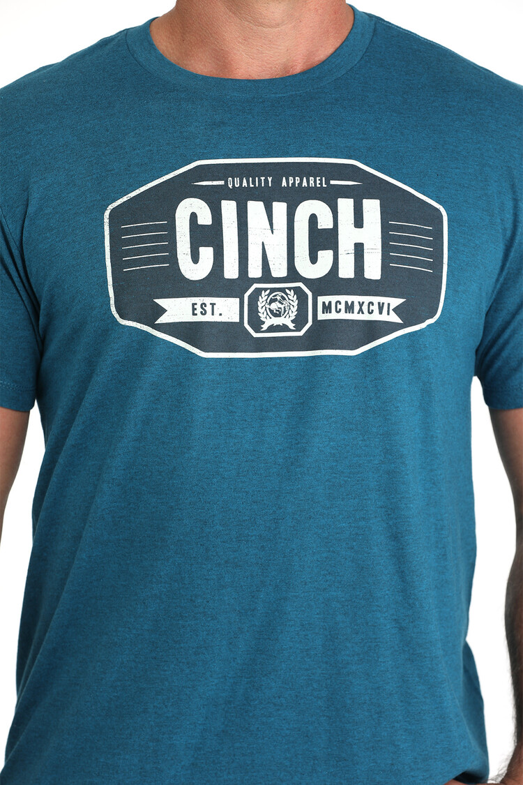 Cinch MCMXCVI Graphic Tee Teal