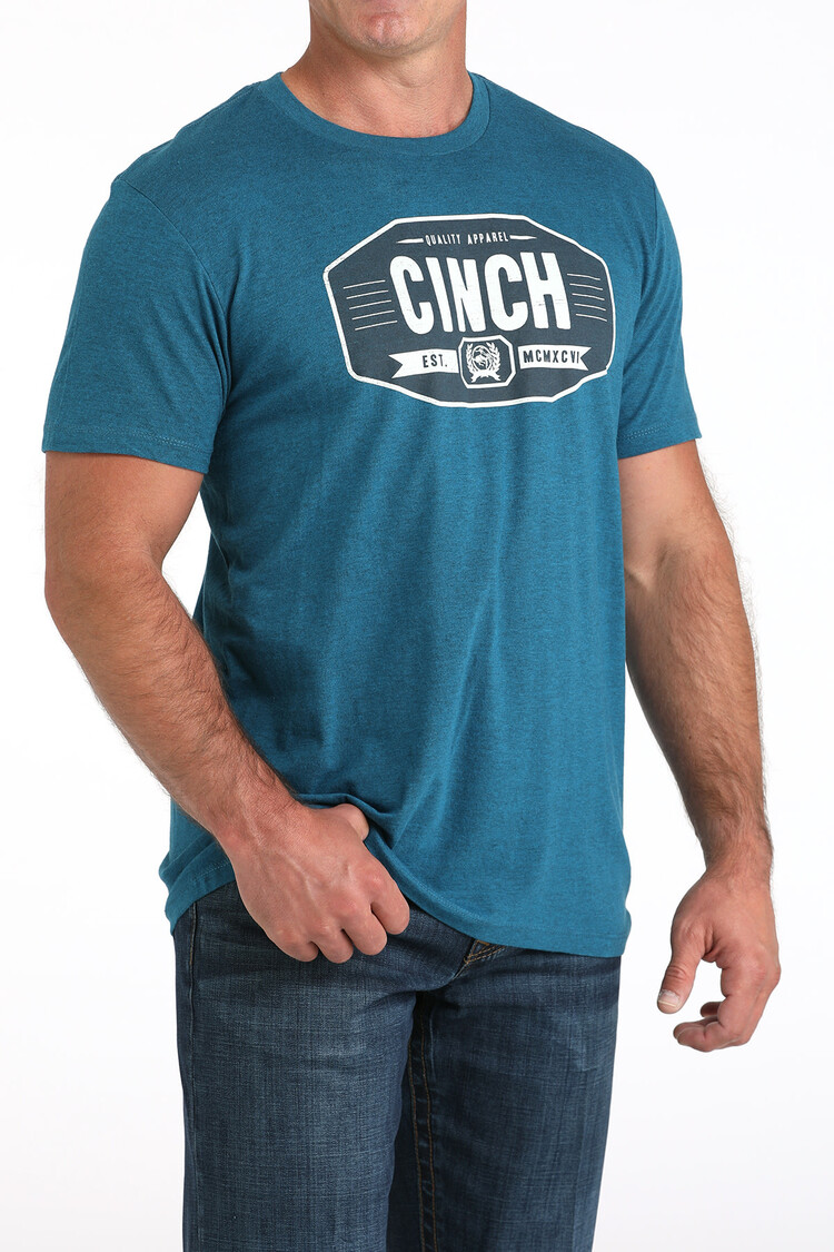 Cinch MCMXCVI Graphic Tee Teal