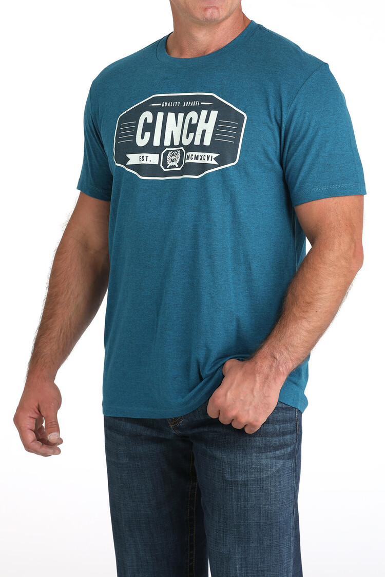 Cinch MCMXCVI Graphic Tee Teal