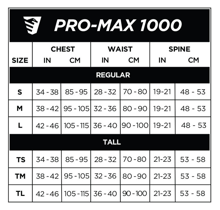 Phoenix Performance Products Pro-Max Vest 1000 Men's Small