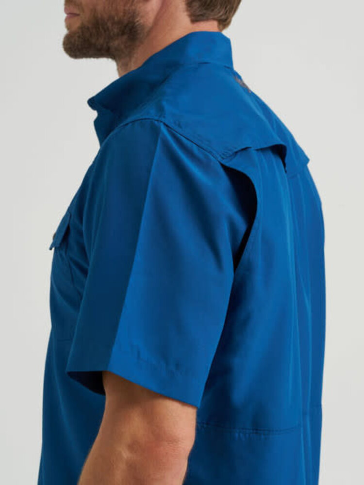 Wrangler Performance Snap Classic Fit Blue