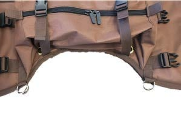 Reinsman Deluxe Insulated Cooler Saddle Bag Brown