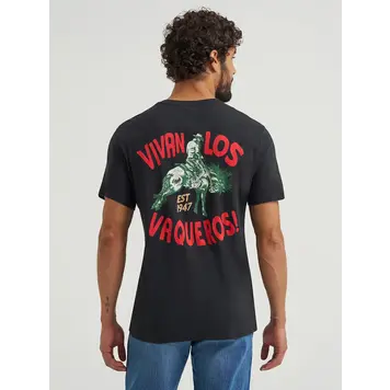 Wrangler Mexico Horse Rider Tee Black