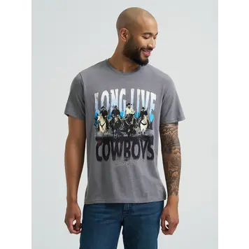 Wrangler The Western Quatre Tee Graphite Heather