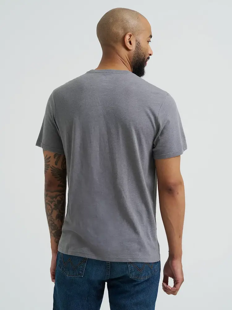 Wrangler The Western Quatre Tee Graphite Heather