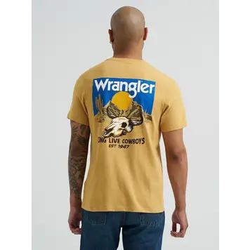 Wrangler Hector Tee Pale Gold