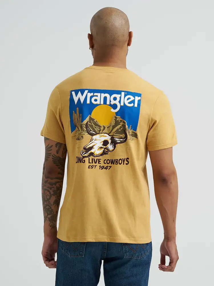 Wrangler Hector Tee Pale Gold