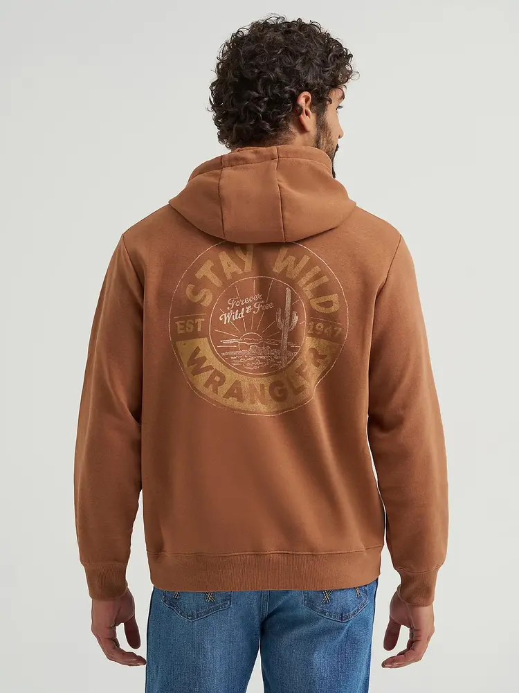 Wrangler Stay Wild Hoodie Rawhide