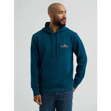 Wrangler 1947 Steer Hoodie Blue