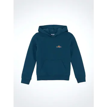 Wrangler Youth 1947 Steer Hoodie Blue