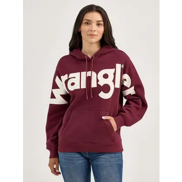 Wrangler Bold Logo Hoodie Port