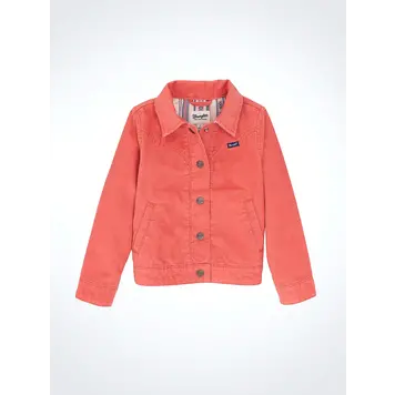 Wrangler Youth Flannel Lined Corduroy Jacket Coral