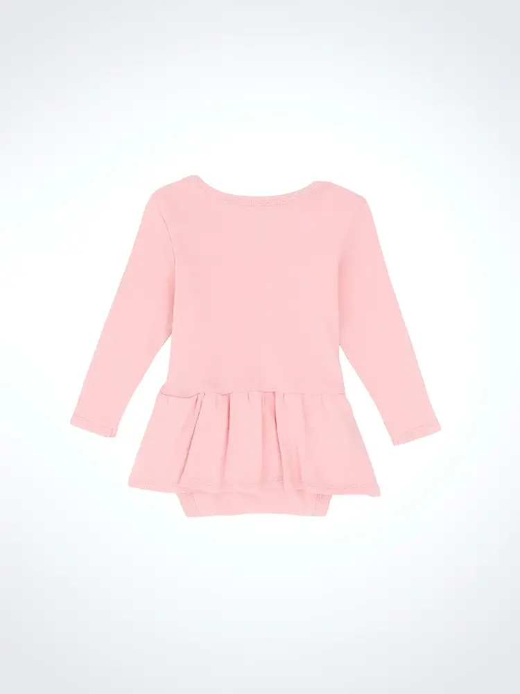 Wrangler Infant Graphic Skirted Bodysuit Pink