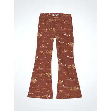 Wrangler Youth Desert Print Flare Jean Mila