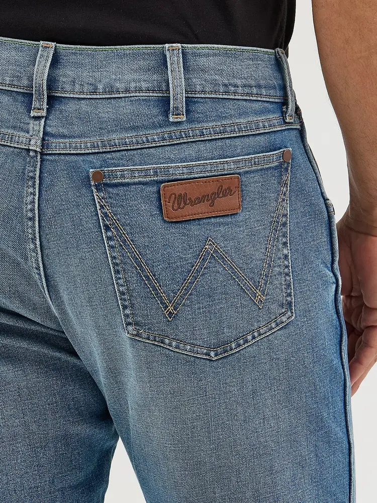 Wrangler Retro Slim Fit Straight Leg Gralin