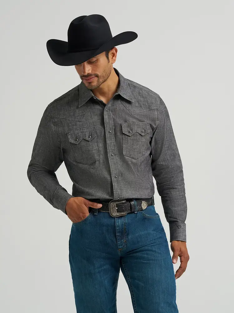 Wrangler Cody Johnson Snap Black