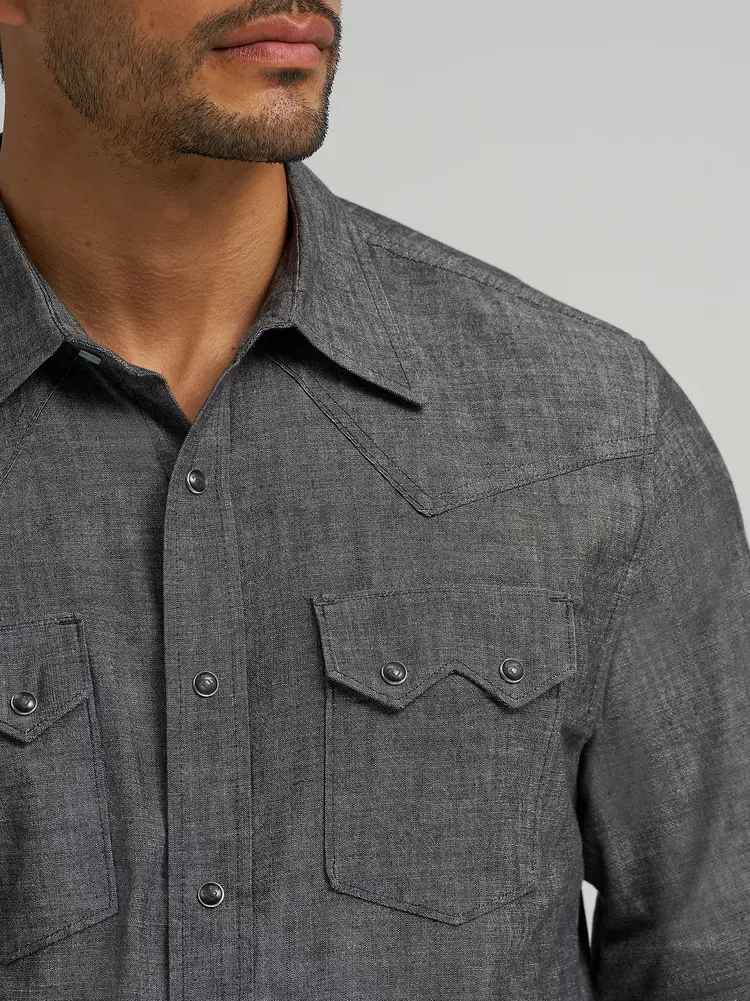 Wrangler Cody Johnson Snap Black