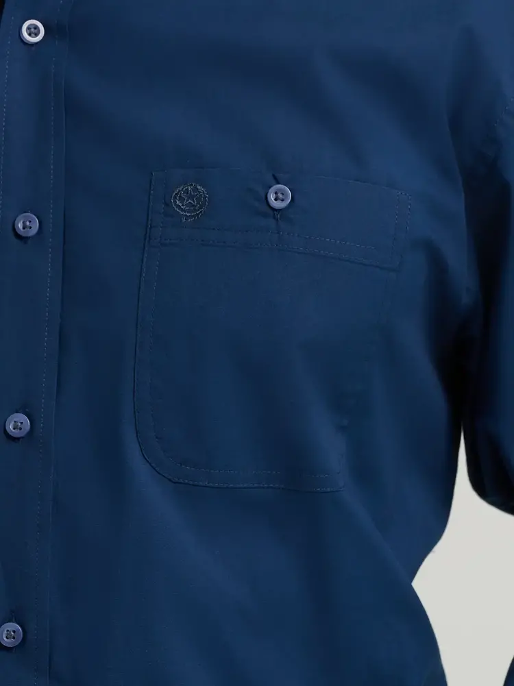 Wrangler George Strait Button Down Navy