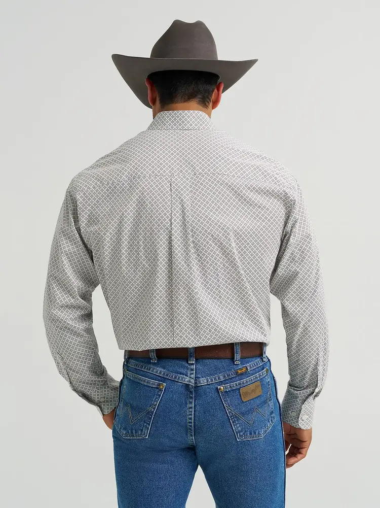 Wrangler George Strait Button Down Coffee Net