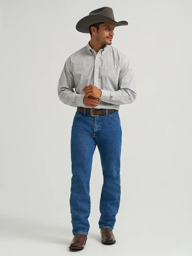 Wrangler George Strait Button Down Coffee Net