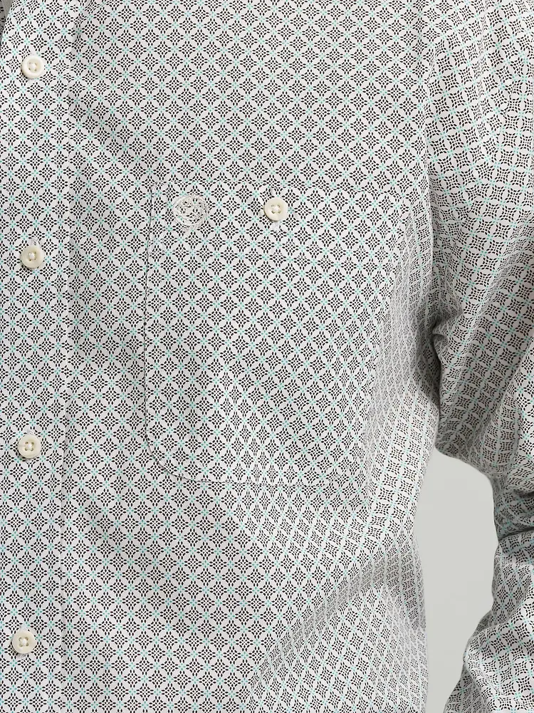 Wrangler George Strait Button Down Coffee Net