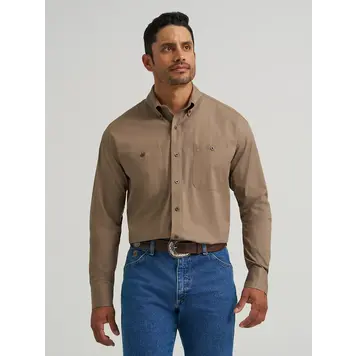 Wrangler George Strait Button Down Walnut