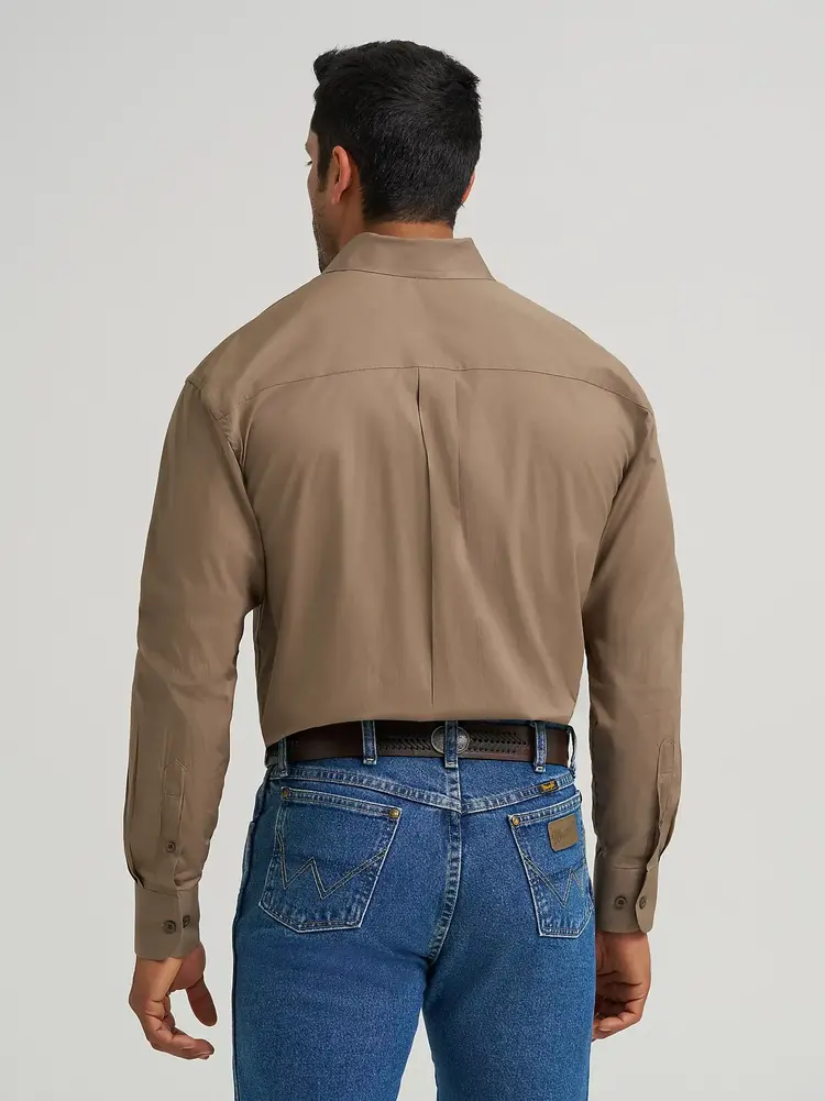 Wrangler George Strait Button Down Walnut