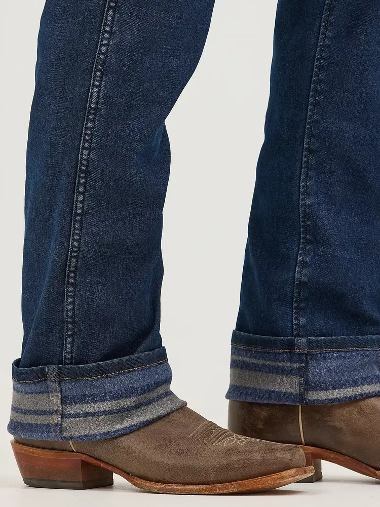 Wrangler Cowboy Cut Regular Fit Flannel Lined