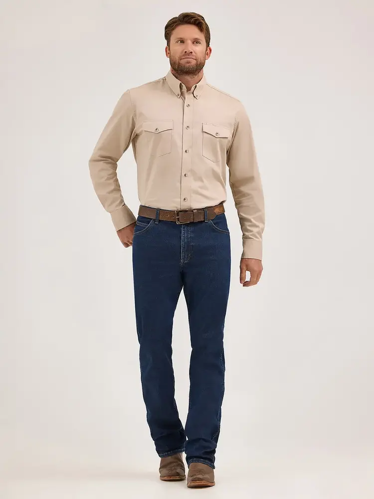 Wrangler Cowboy Cut Regular Fit Flannel Lined