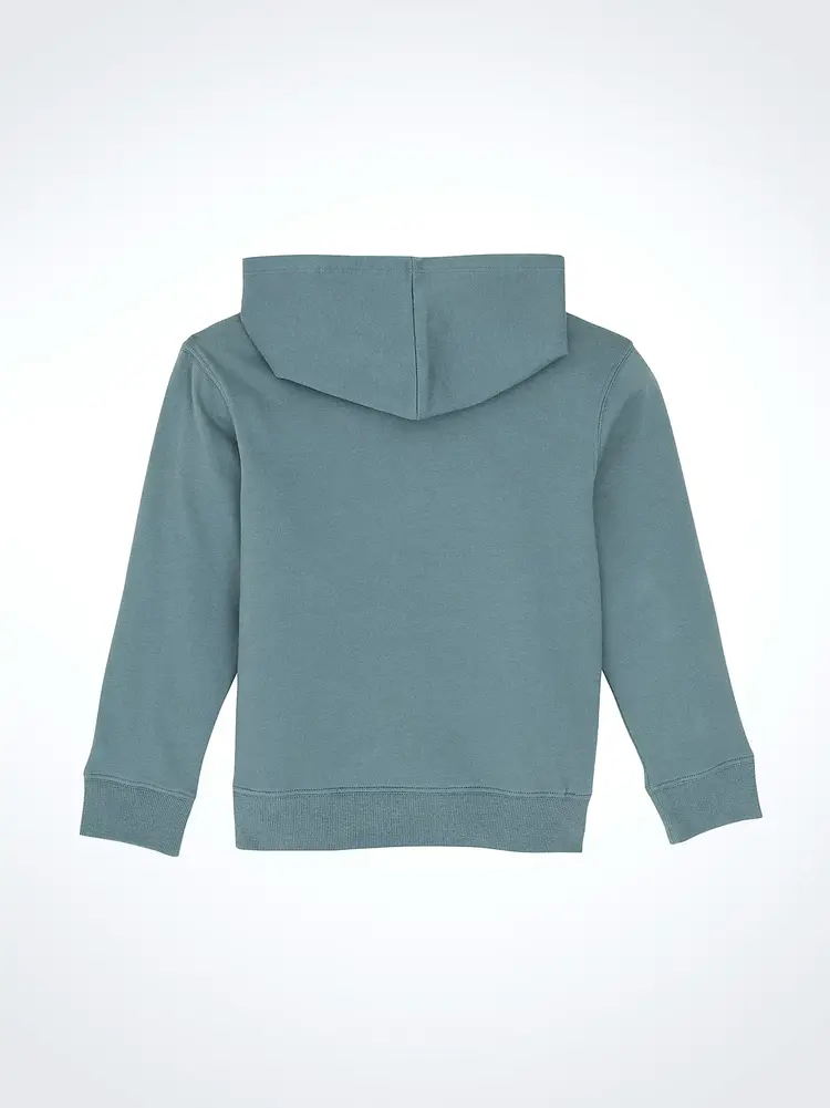 Wrangler Youth Bold Logo Hoodie Azure Blue