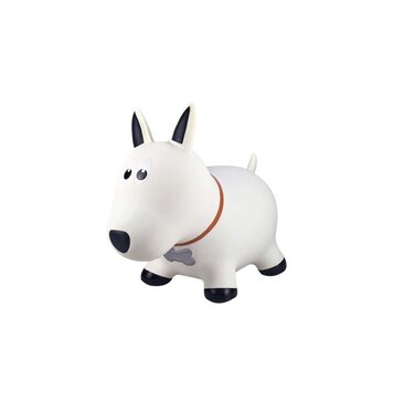 Farm Hoppers Jumping Animals White Dog