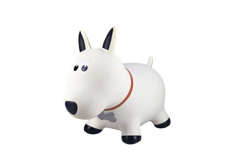 Farm Hoppers Jumping Animals White Dog