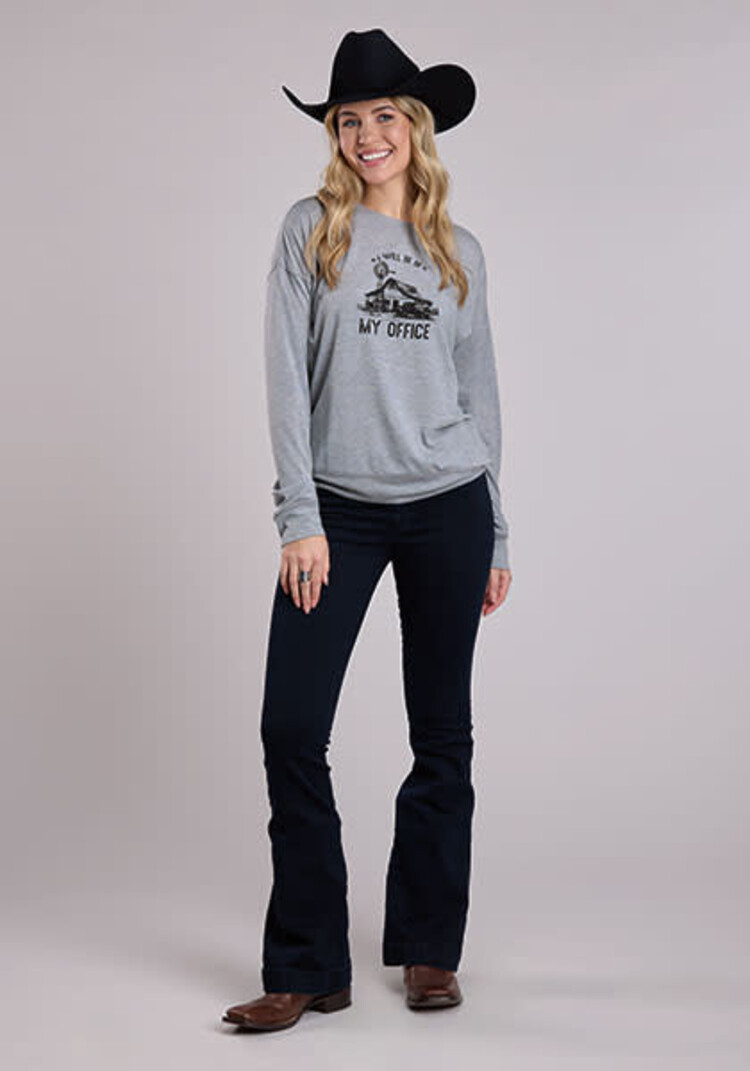 Roper My Office Tee Grey