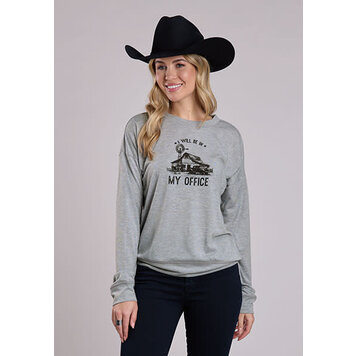 Roper My Office Tee Grey