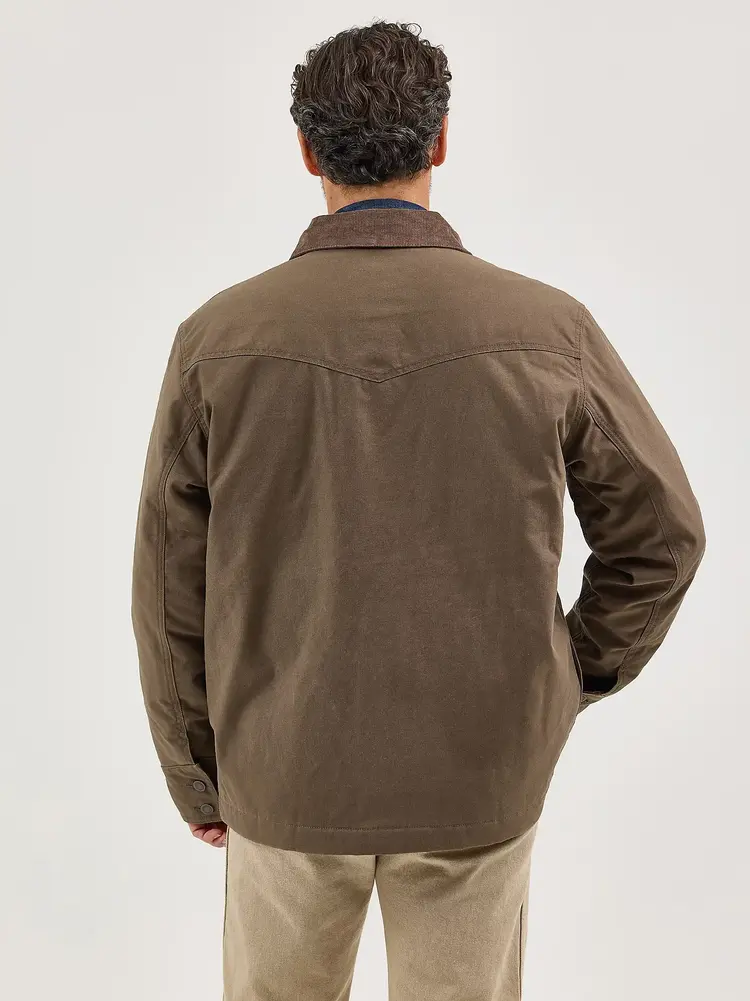 Wrangler Lined Canvas Barn Coat
