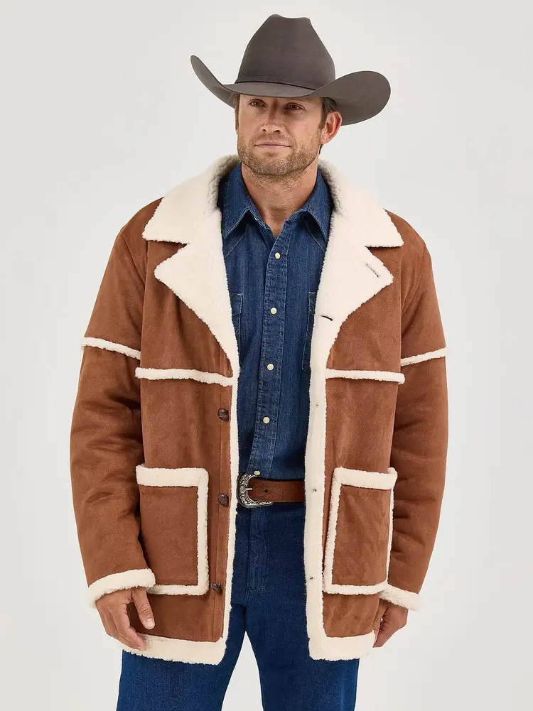 Wrangler Sherpa Contrast Cowboy Jacket