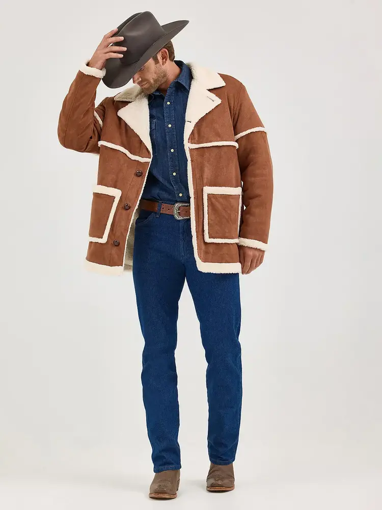Wrangler Sherpa Contrast Cowboy Jacket