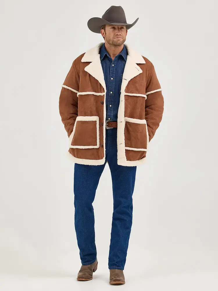 Wrangler Sherpa Contrast Cowboy Jacket