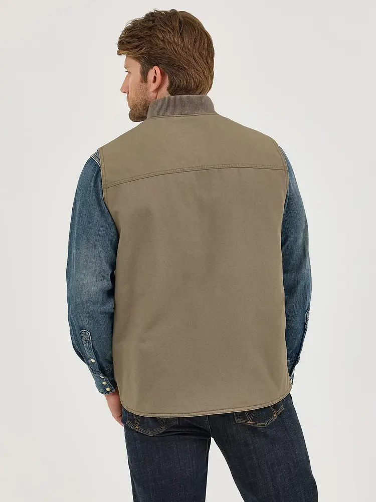 Wrangler Quilt Lined Rancher Vest