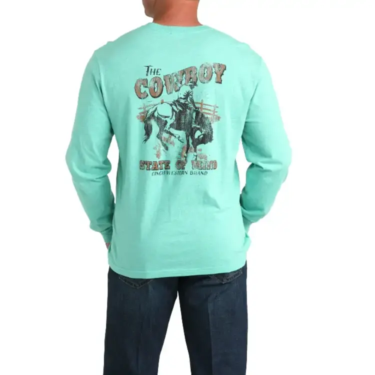 Cinch State Of Mind Tee Turquoise