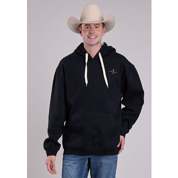 Tin Haul Embroidered Logo Hoodie Black